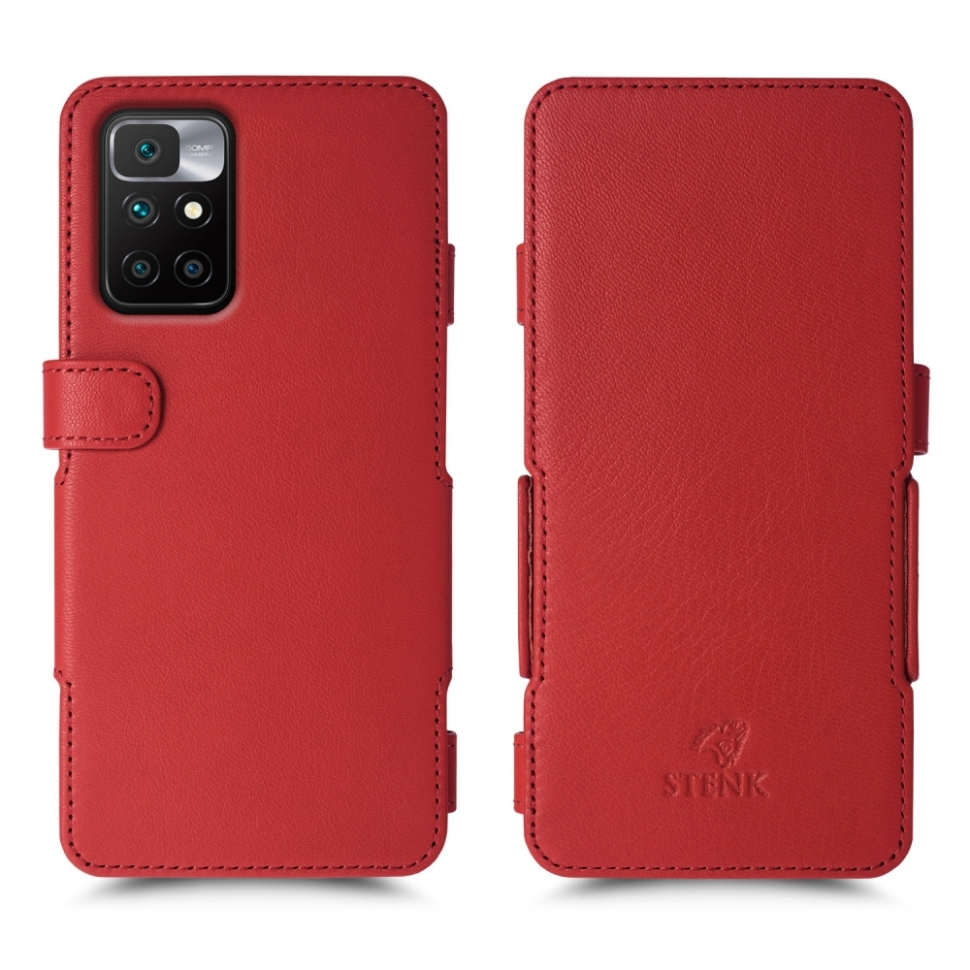 

Чехол книжка Stenk Prime для Xiaomi Redmi 10 Красный
