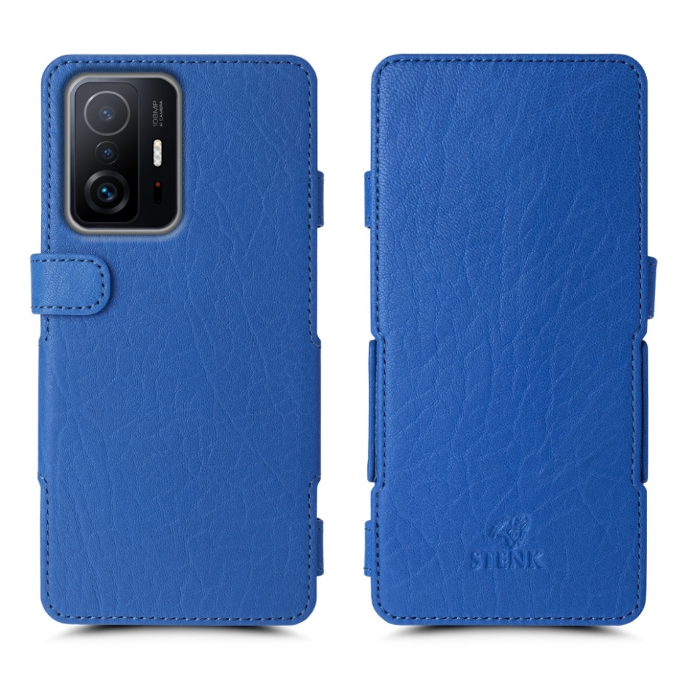 

Чехол книжка Stenk Prime для Xiaomi 11T Ярко-синий