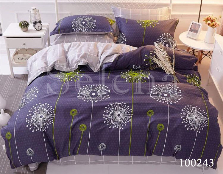 

Постельное белье из бязи Selena Одуванчики 100243 семейный 150x210x2 100243-050