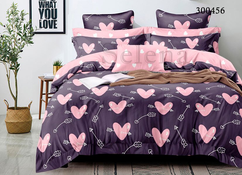 

Постельное белье сатин Selena Стрелы амура 2 300456 Двуспальный