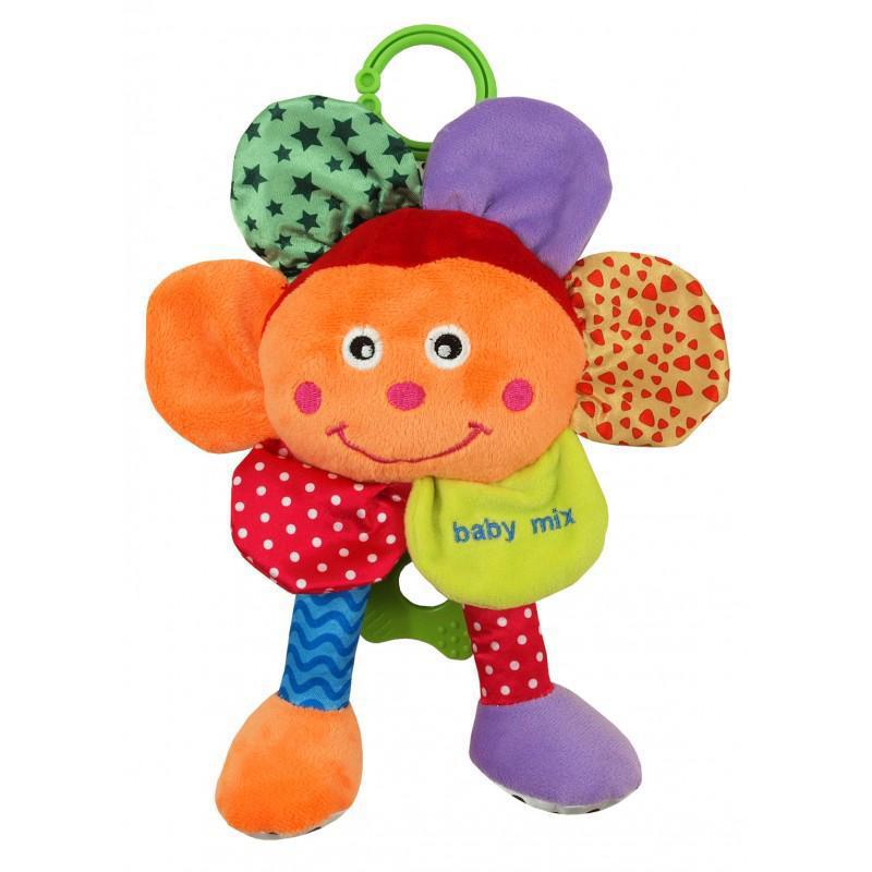 

Музыкальная подвеска в кроватку Baby Mix Цветок, разноцветная (STK-15588F)