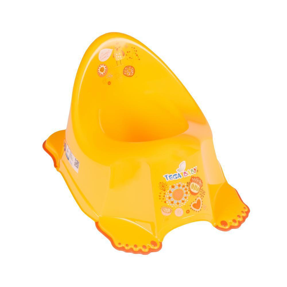 

Детский музыкальный горшок для девочки Tegababy, желтый (PO-050-113)