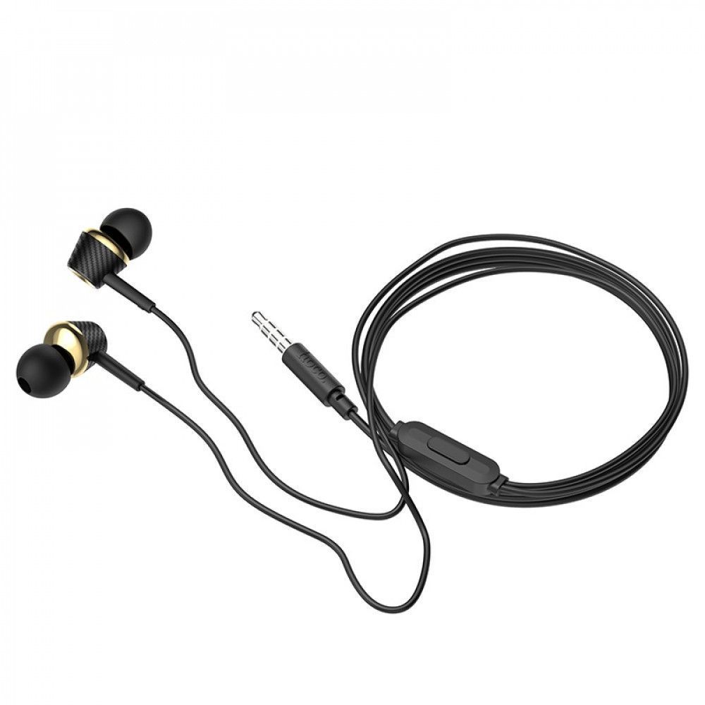 

Наушники Hoco M70 Graceful Universal With Microphone black