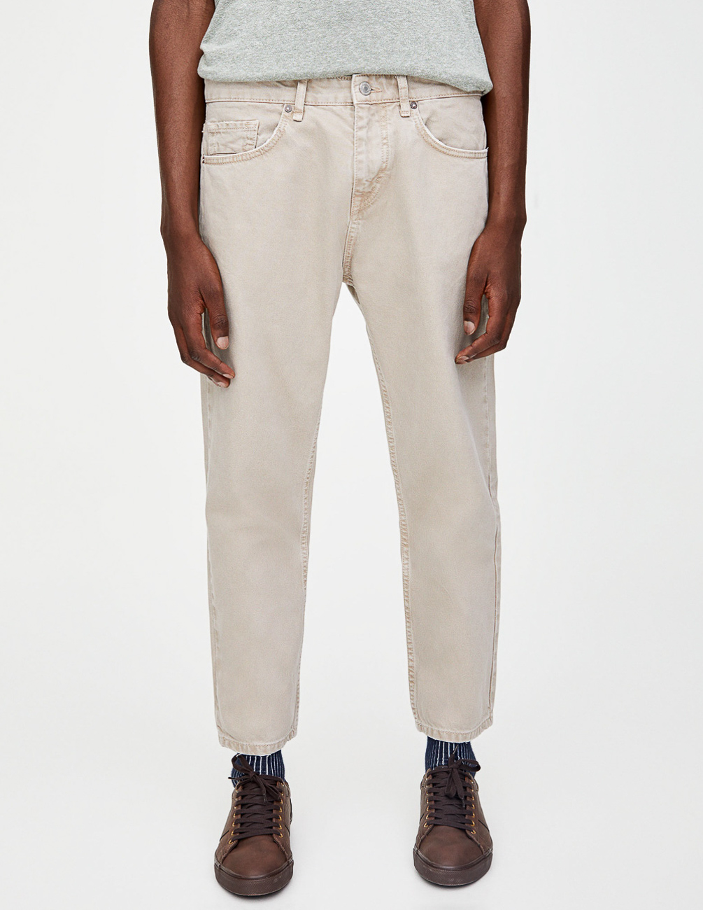 

Джинсы PULL & BEAR М0115772 (9670/535/730) цвет бежевый, Джинсы PULL & BEAR М0115772 (9670/535/730) цвет бежевый 32