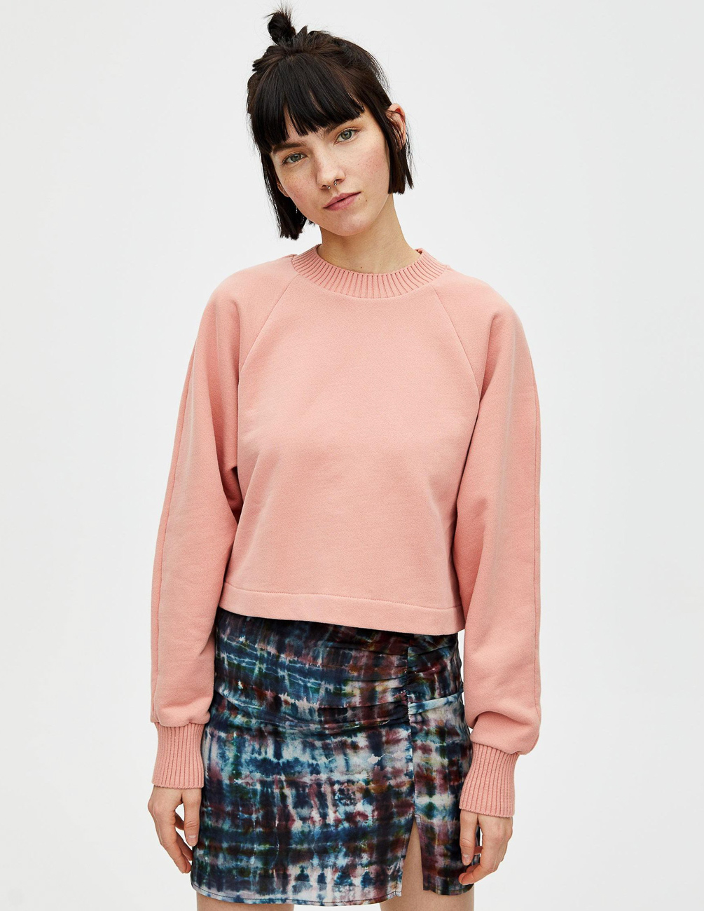 

Свитшот PULL & BEAR Ж1078034 (5590/370/620) цвет розовый, Свитшот PULL & BEAR Ж1078034 (5590/370/620) цвет розовый M