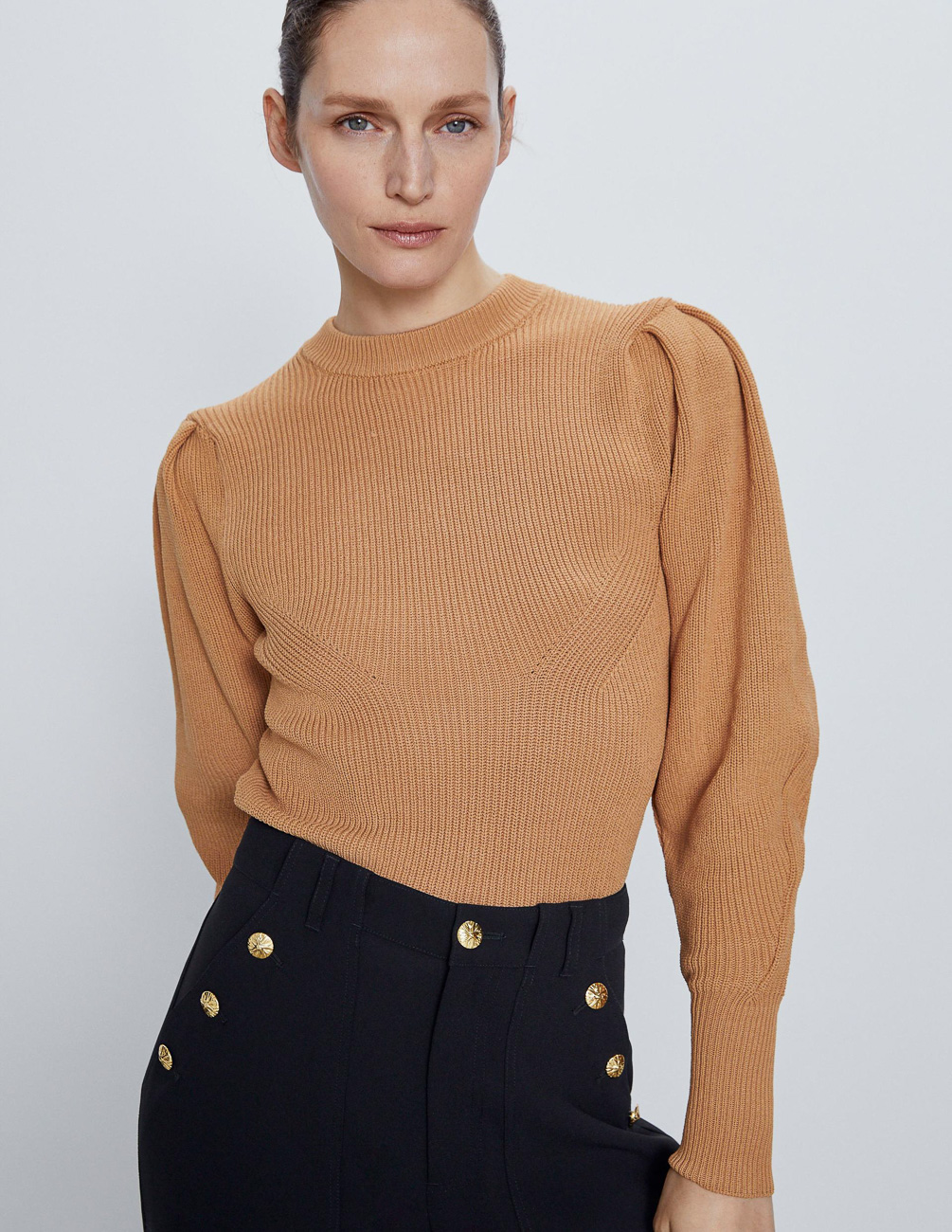 

Свитер Zara Ж1074709 (2488/119/704) цвет коричневый, Свитер Zara Ж1074709 (2488/119/704) цвет коричневый L