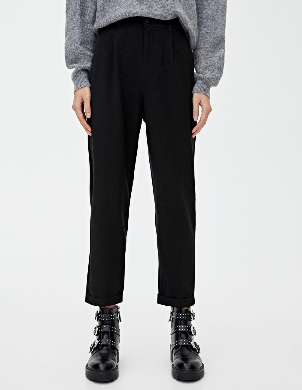 

Брюки PULL & BEAR Ж1077880 (9671/346/800) цвет черный, Брюки PULL & BEAR Ж1077880 (9671/346/800) цвет черный S