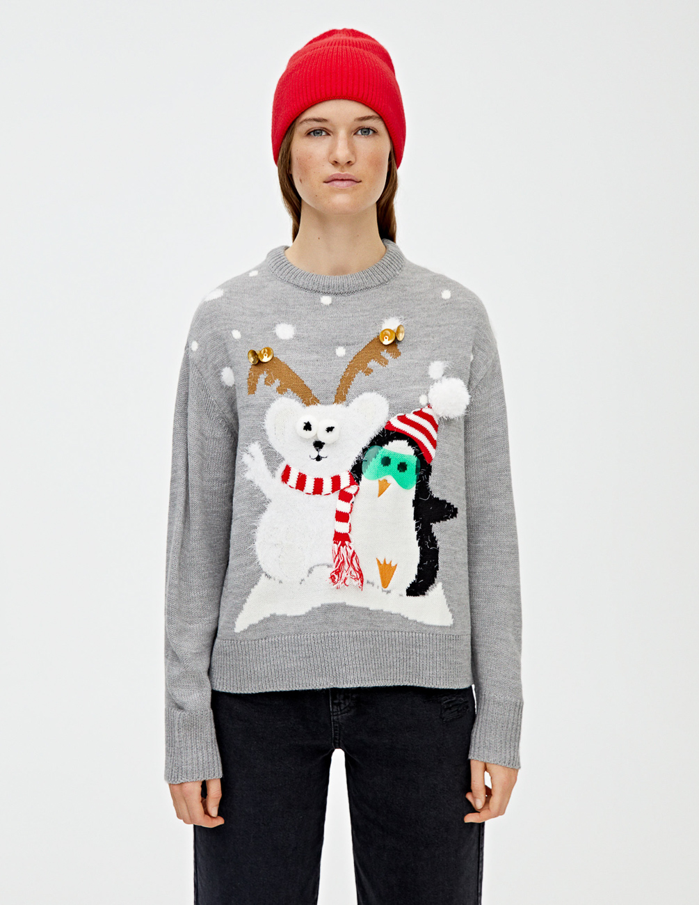 

Свитер PULL & BEAR Ж1077940 (9558/347/803) цвет серый, Свитер PULL & BEAR Ж1077940 (9558/347/803) цвет серый M