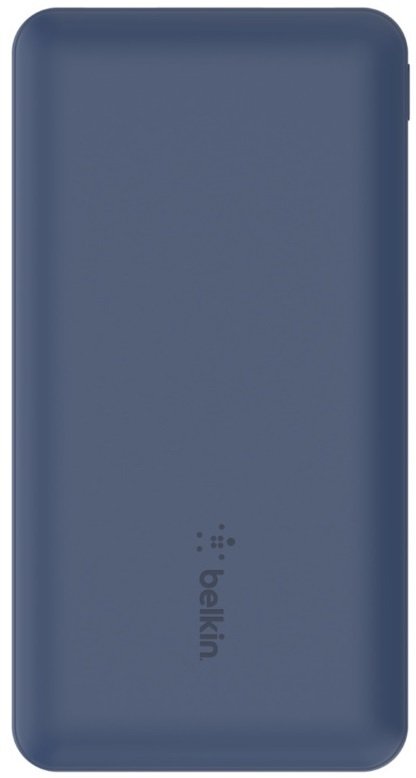 

Портативное зарядное устройство Belkin 10000mAh, 15W Dual USB-A, USB-C, blue