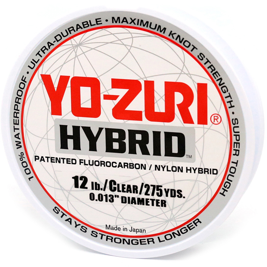 

Леска Yo-Zuri HYBRID 275YD 12 Lbs 252 м 0.338 мм Прозрачная (R517-CL)