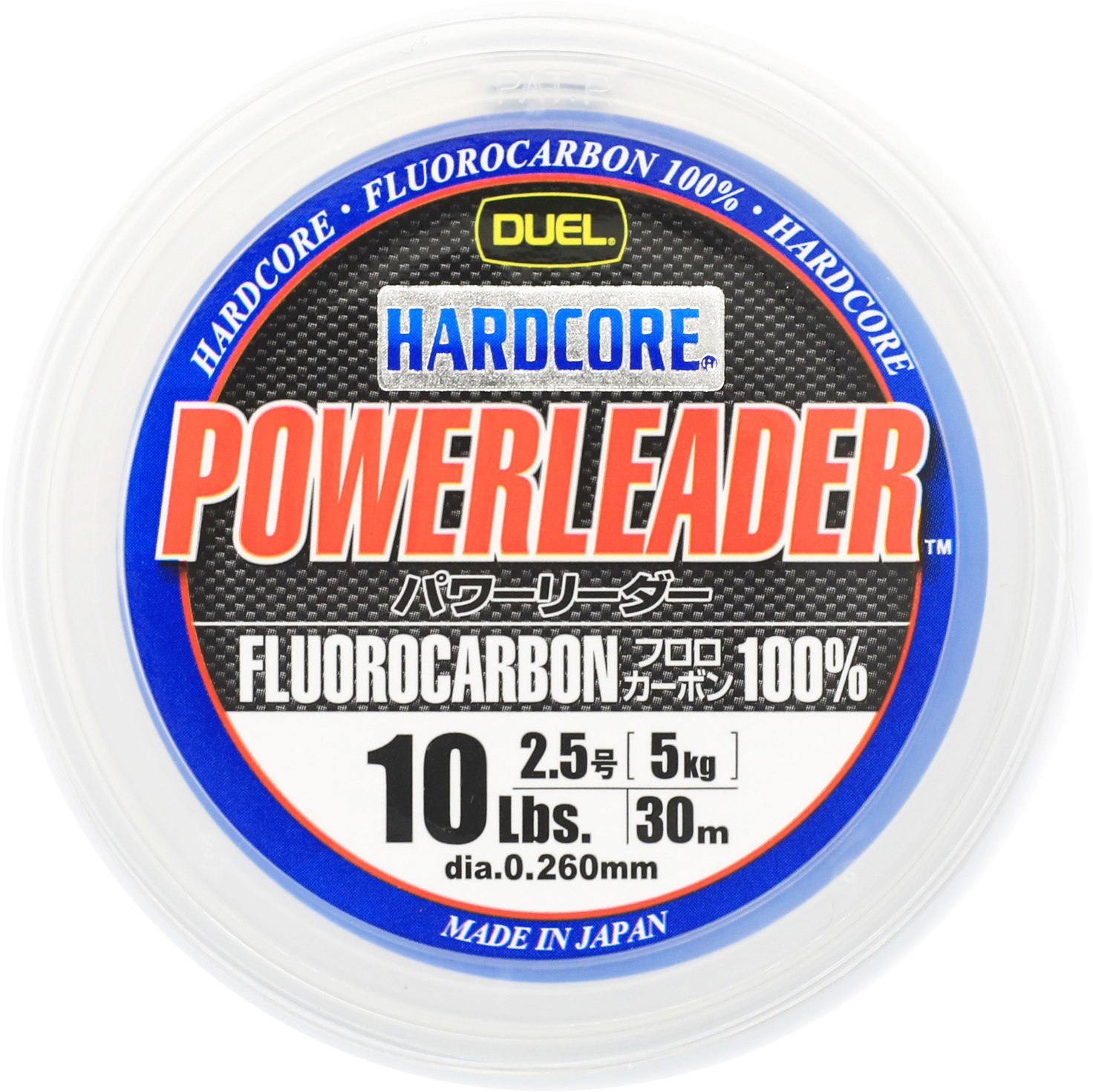 

Флюорокарбон Duel Hardcore Power Leader 0.260 мм 5 кг 30 м Прозрачный (H3443)