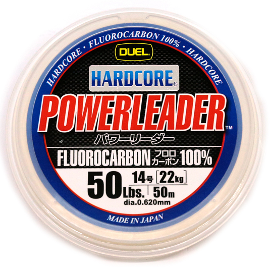 

Флюорокарбон Duel Hardcore Power Leader 50 м 0.620 мм 22 кг Прозрачный (H3344)