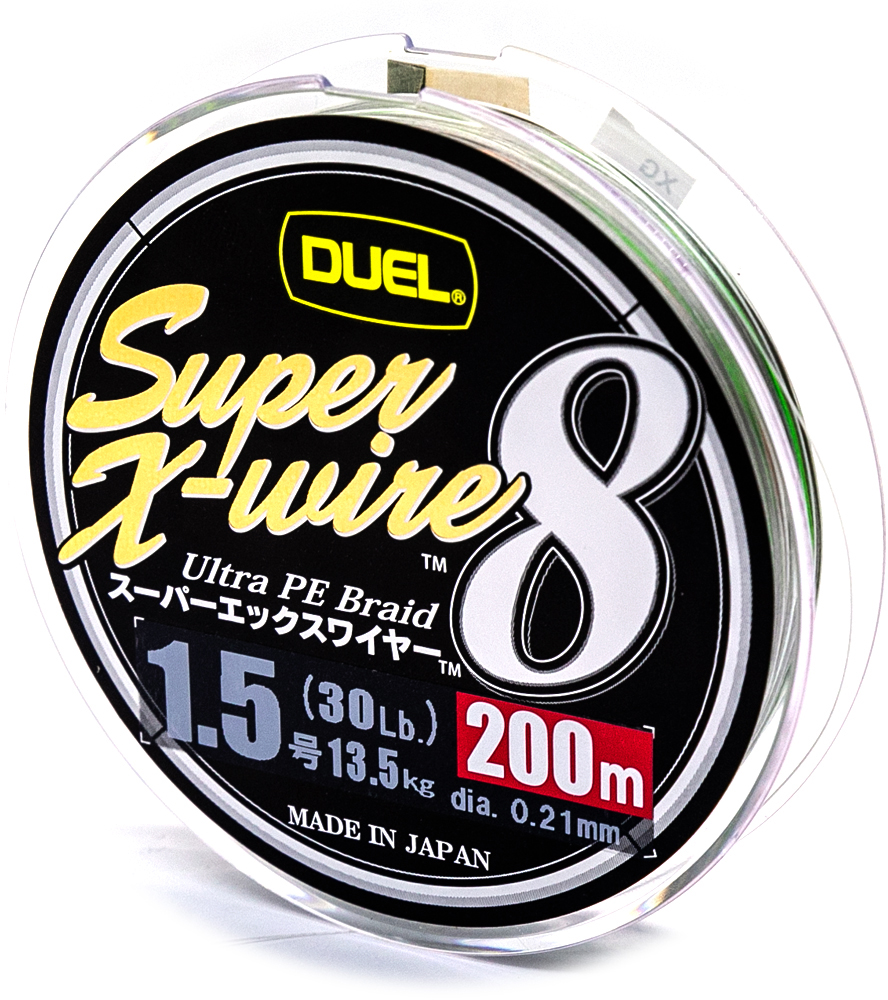 

Шнур Duel Super X-Wire 8 200 м 0.21 мм 13.5 кг #1.5 Multicolor (H3610)