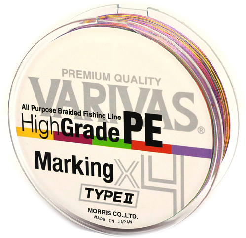 

Шнур Varivas High Grade PE Marking TYPE II X4 200 м #1.2 Multicolor (13344)