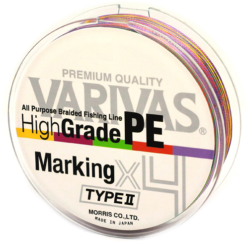 

Шнур Varivas High Grade PE Marking TYPE II X4 200 м #0.8 Multicolor (13342)