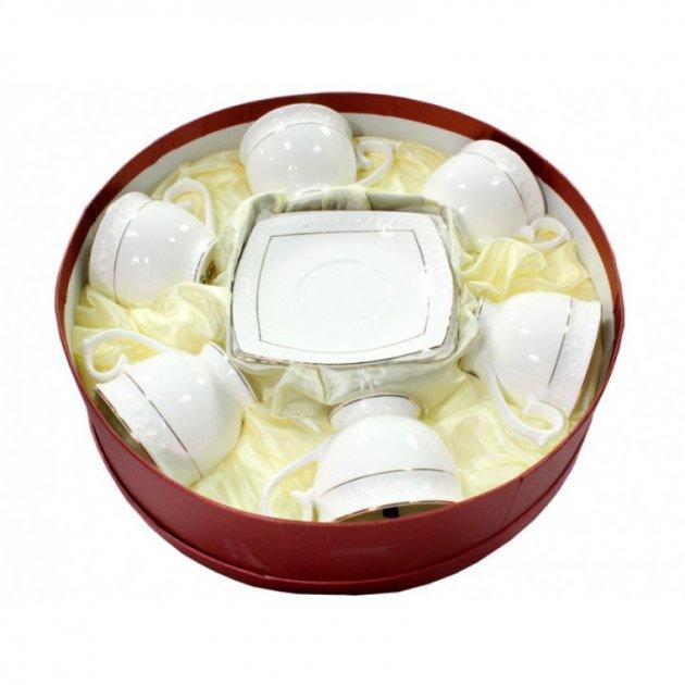 

Чайный Сервиз фарфоровый 12 предметов Снежная Королева Interos S-507009-A-12