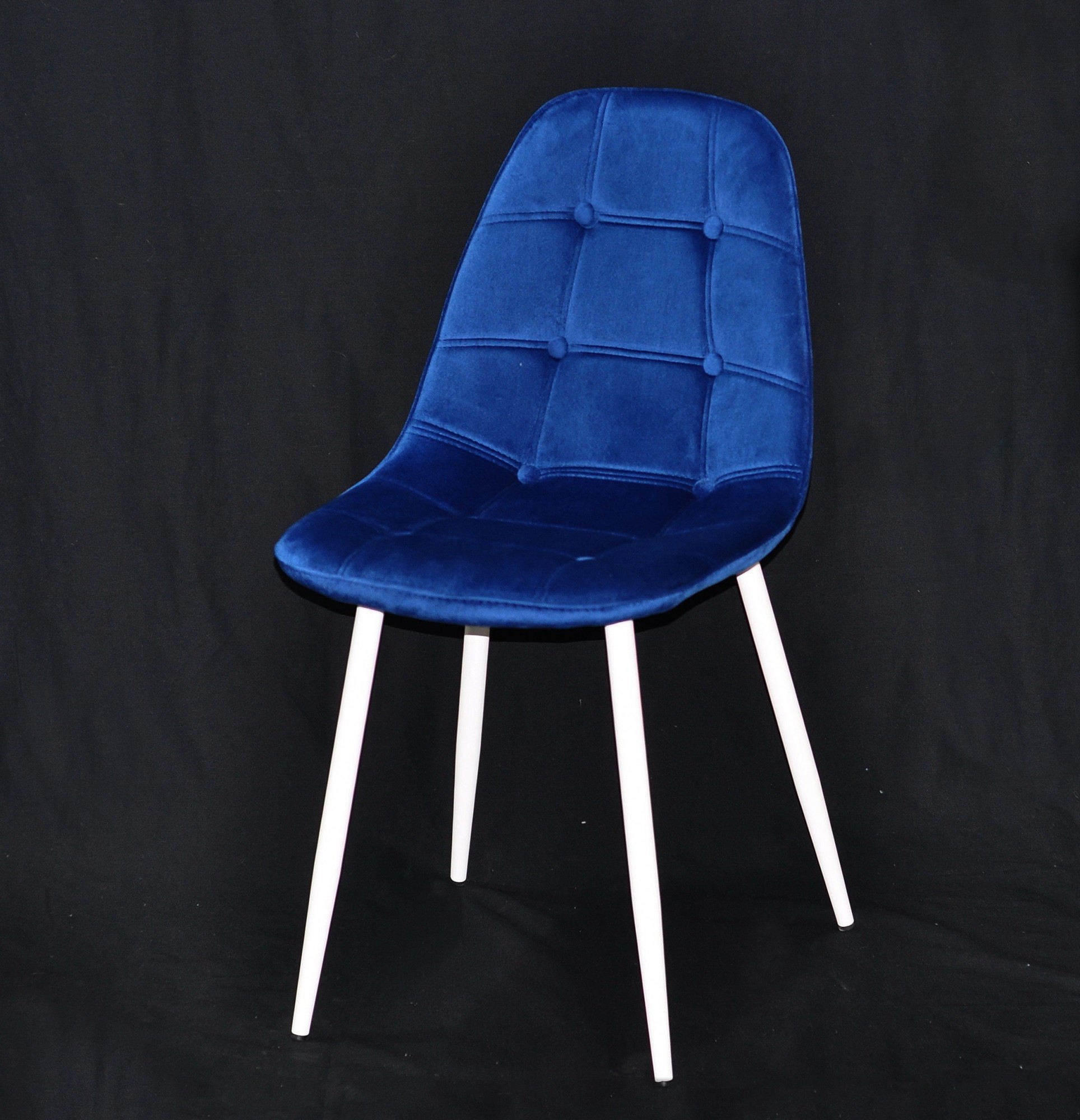 

Стул обеденный Onder Mebli ALEX Б-Т СИНИЙ В-6 METAL - WT