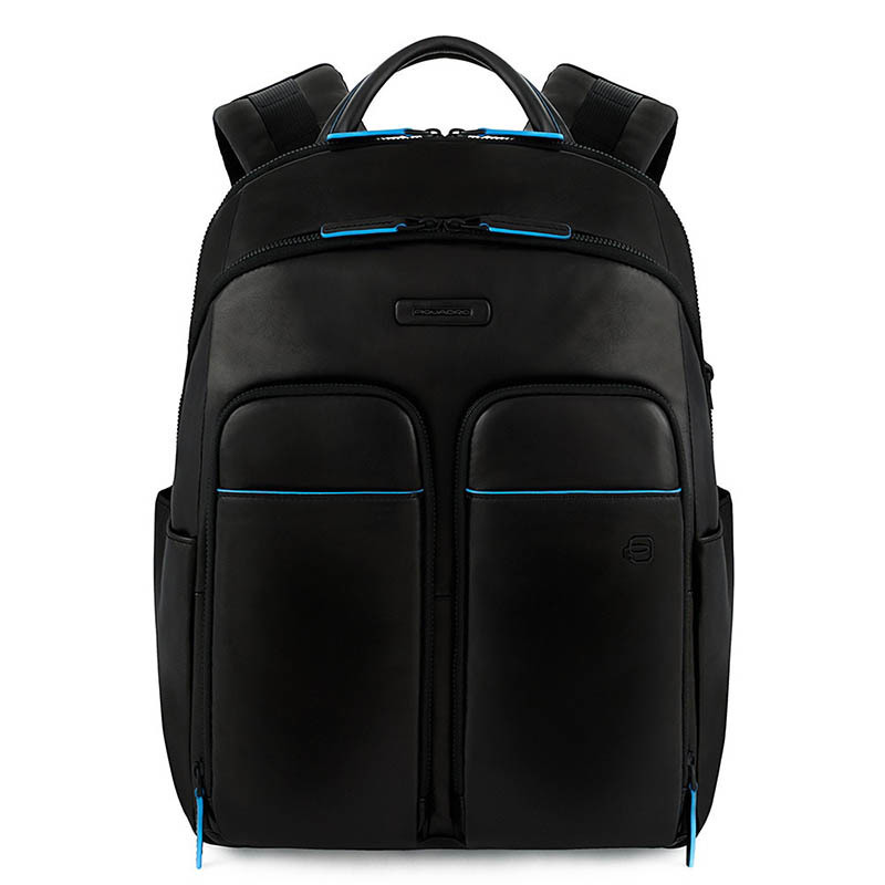 

Городской рюкзак Piquadro B2 Revamp Black 14" 16л с RFID защитой