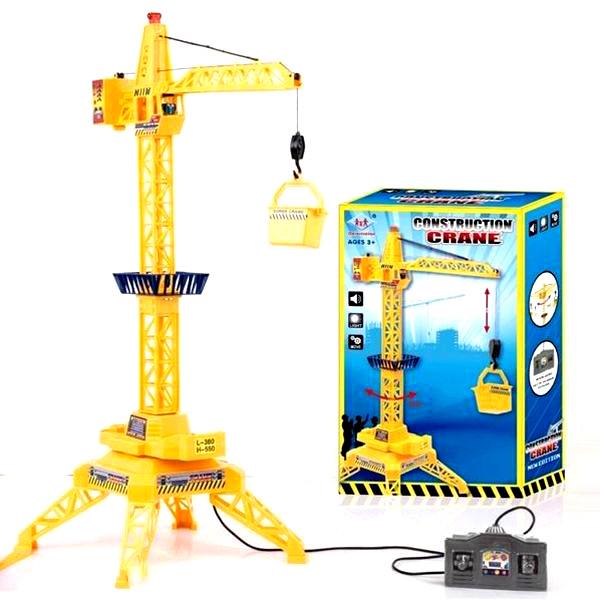 

Кран на д/у HengJian Super Crane Башенный Подьемный кран на д/у (9803)