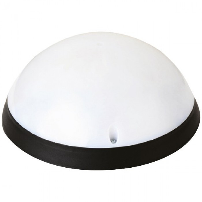 

Светильник настенно-потолочный пластиковый влагозащищенный Teb Elektrik Aqua Full Moon Opal max 50Вт E27 чёрный (400-123-115)