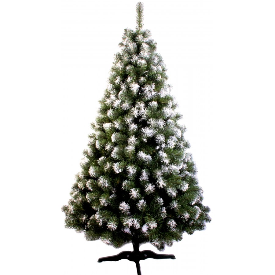 

Елка искусственная Kvazar Дакота с белыми кончиками 1.1 м Зеленая с белым (С008_1.1м)