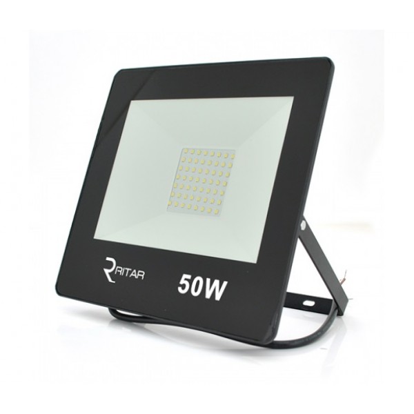 

Прожектор уличный Ritar (RT-FLOOD50A) 50W, 56xSMD2835, IP65, 4000Lm, 6500K