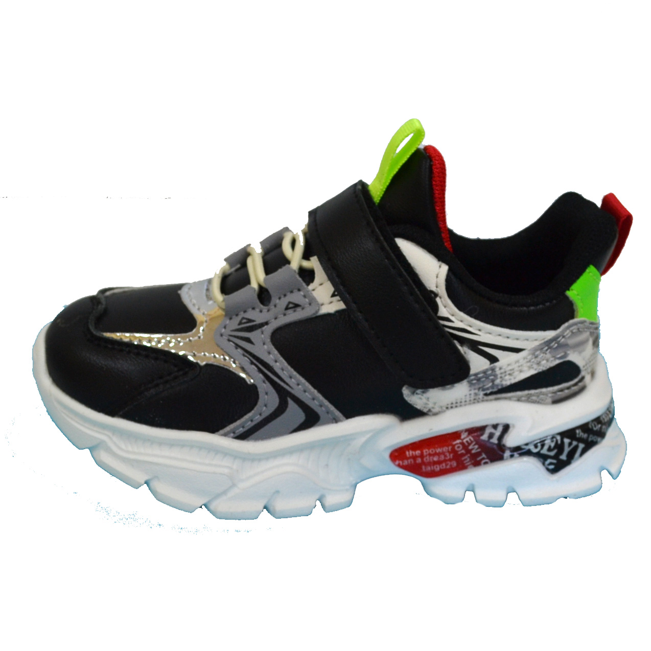

Кроcсовки для мальчиков Clibee L-229 black-green 30(р)