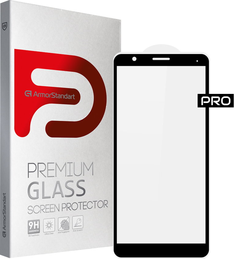 

Защитное стекло ArmorStandart Pro для ZTE Blade A31 Black