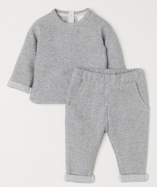 

Костюм H&M 0645942 56 см серый