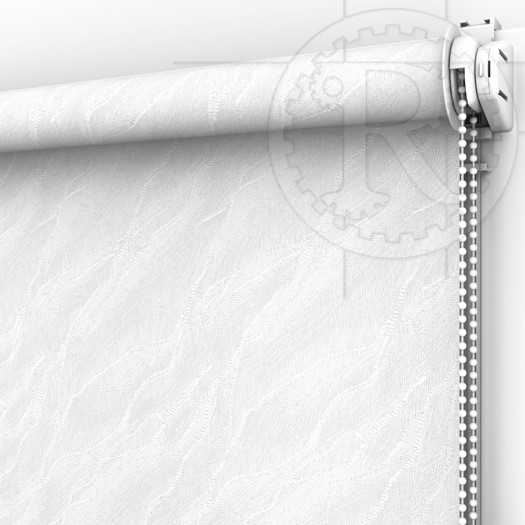 

Рулонная штора Woda 1834 White 130 x 200 см