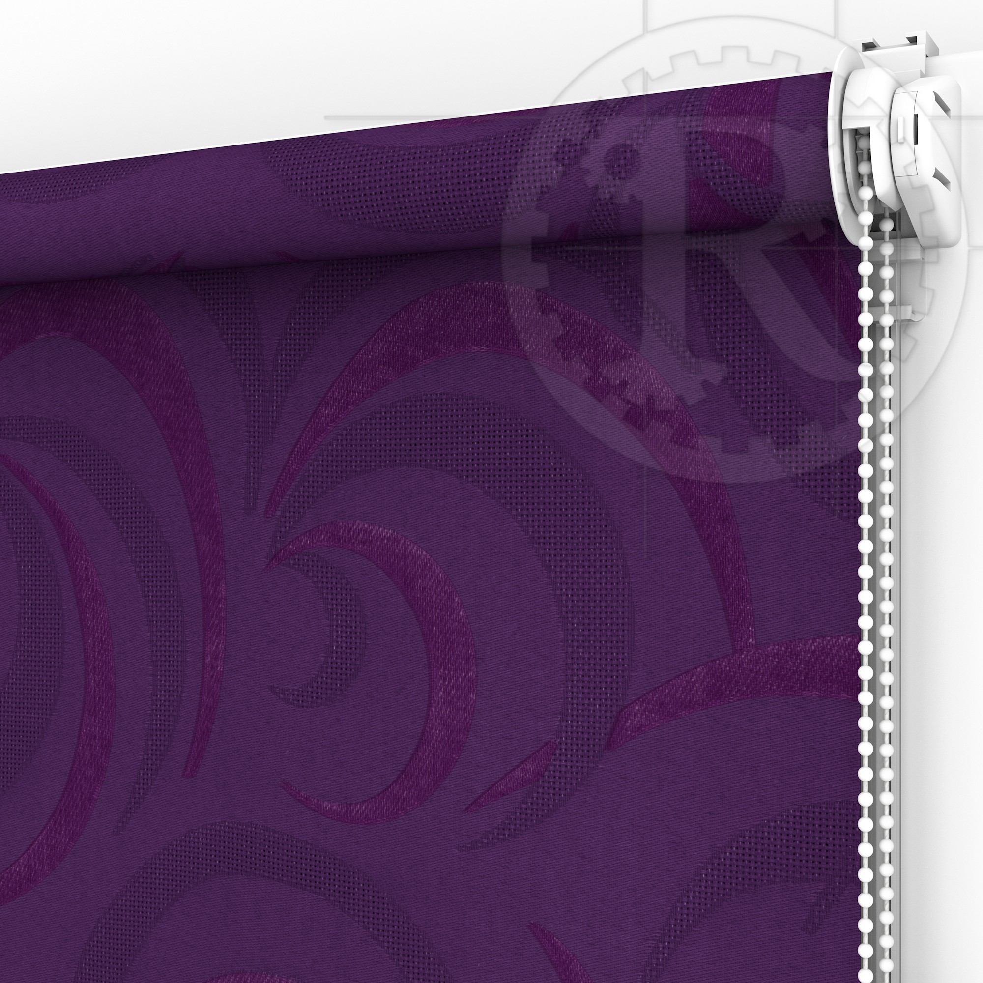 

Рулонная штора Tunis 706 Purple 130 x 160 см