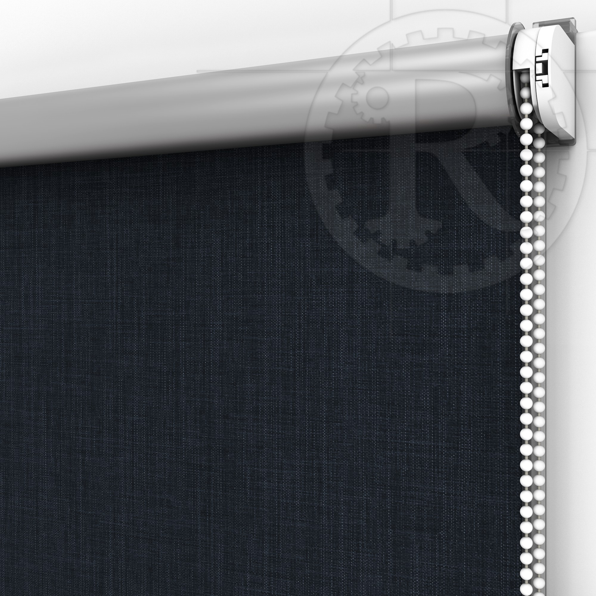 

Рулонная штора Блэкаут Melange Silver 10 Anthracite 55 x 200 см