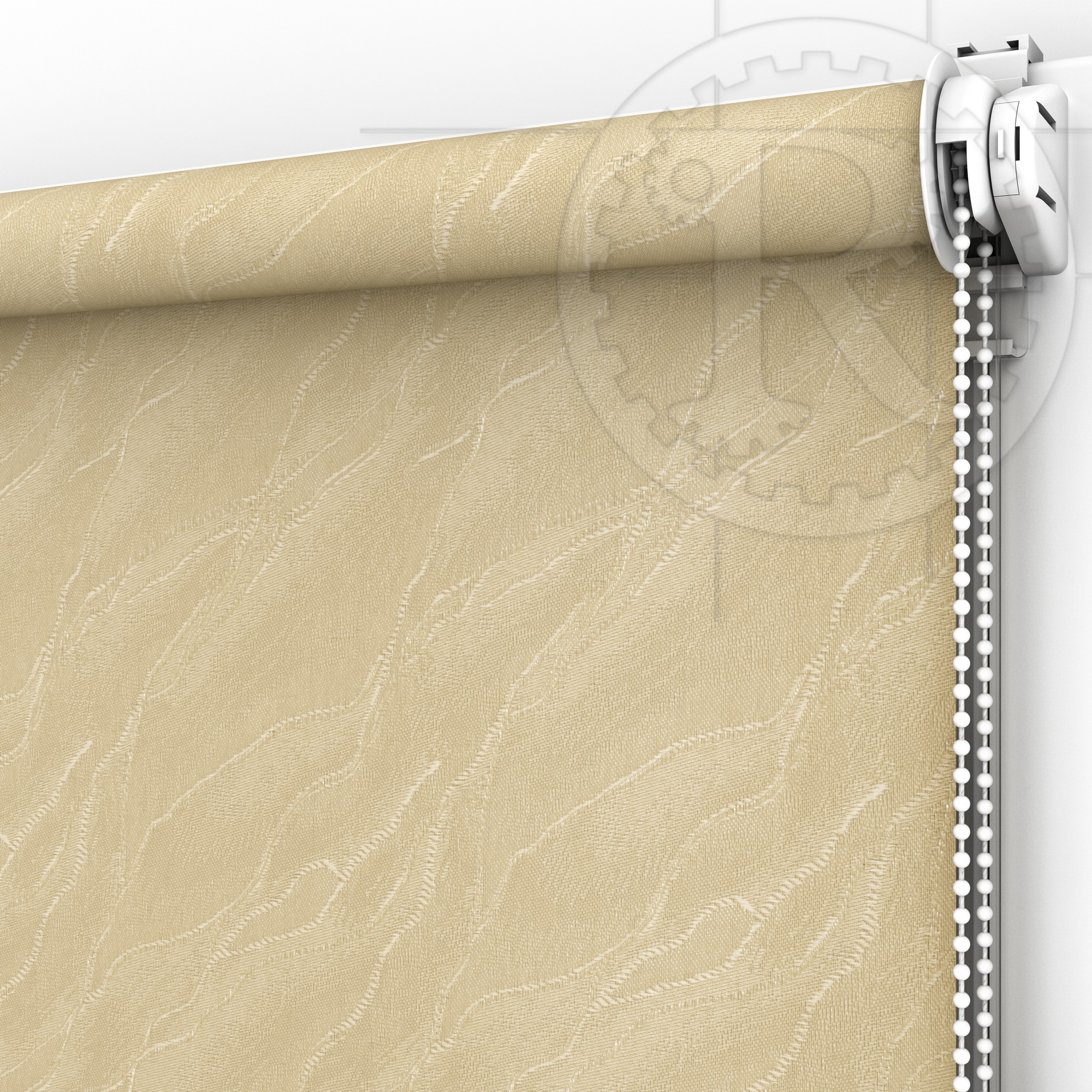 

Рулонная штора Woda 1839 Latte 150 x 200 см