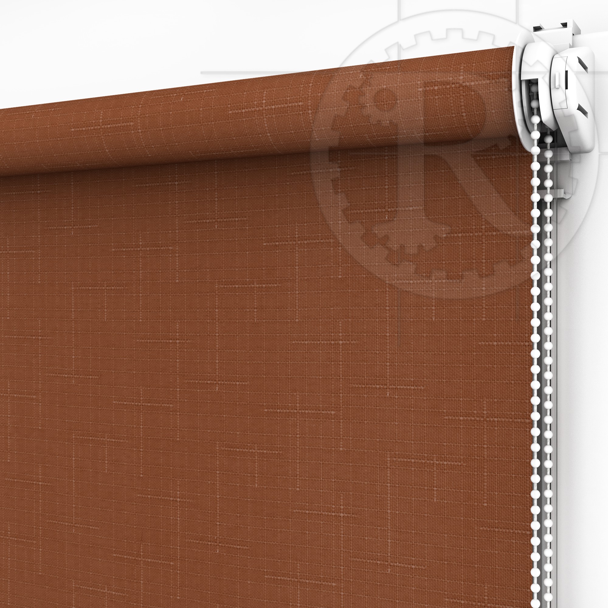 

Рулонная штора Linen 2103 Toffee 140 x 200 см