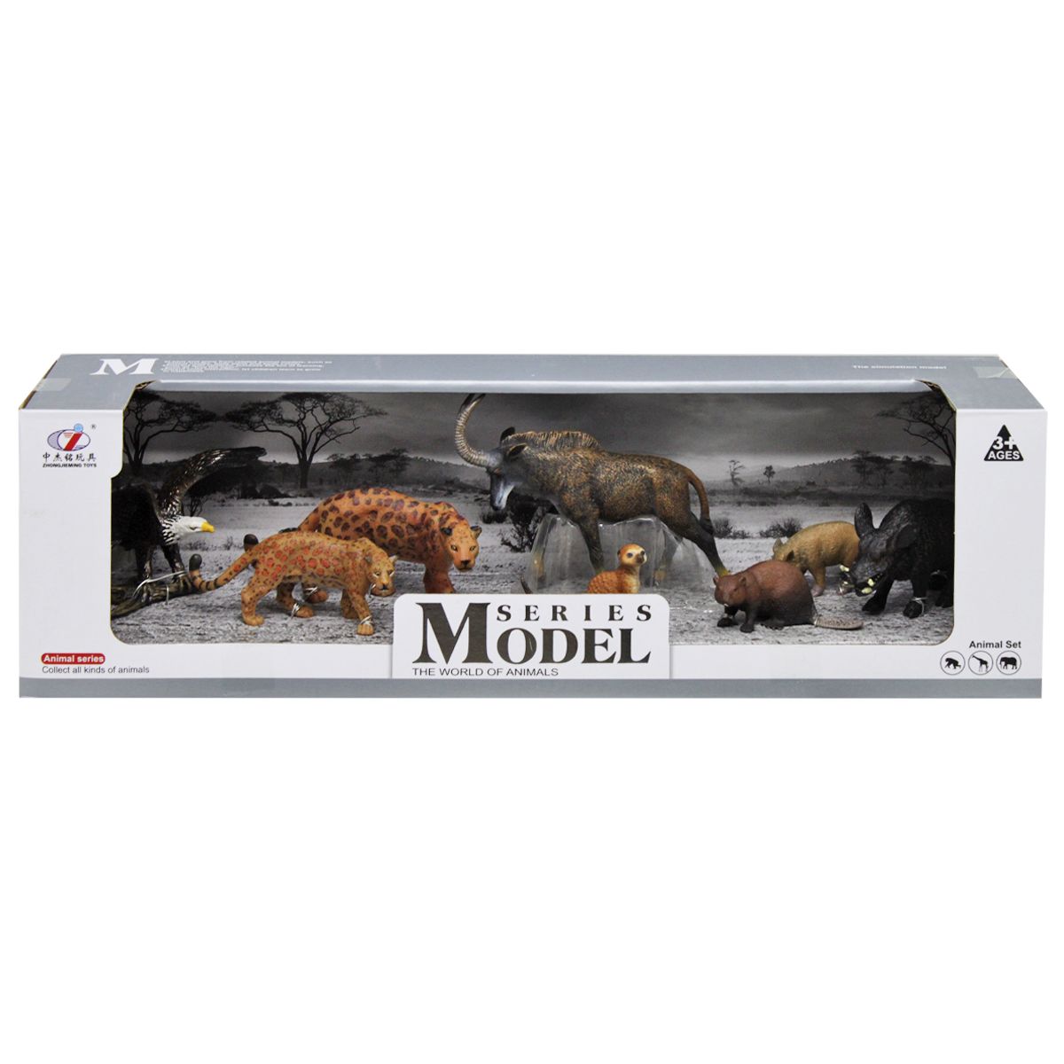 

Набор фигурок Мир животных Вид 2 ZHONGJIEMING TOYS (Q9899D11) (173872)