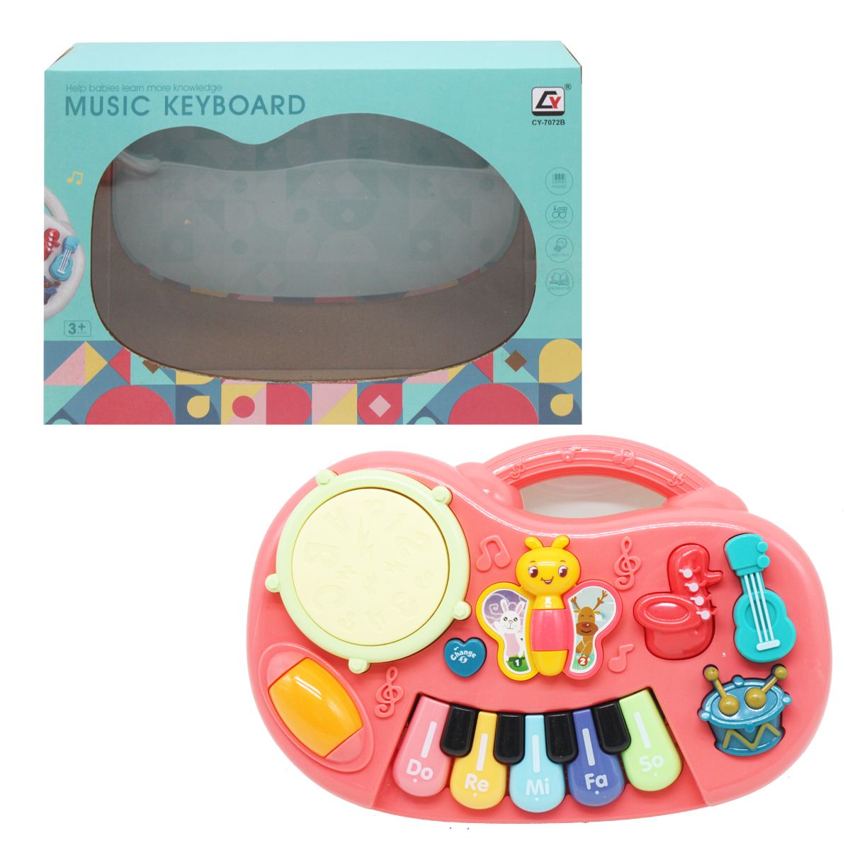 

Интерактивная игрушка Орган коралловый MiC (CY-7072B) (174639)