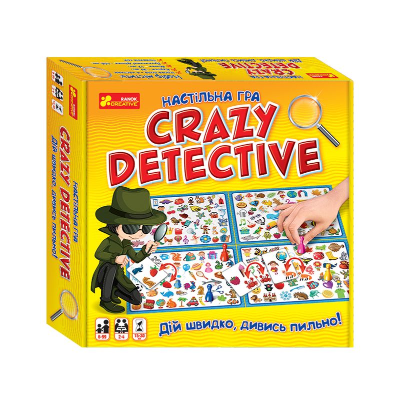 

Настольная игра Crazy detective MiC (10120164У) (173166)