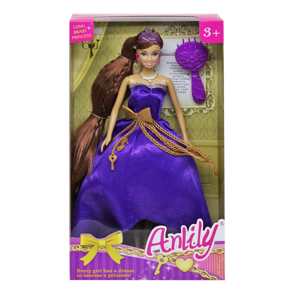 

Кукла Anlily в фиолетовом платье MiC (99020) (174502)