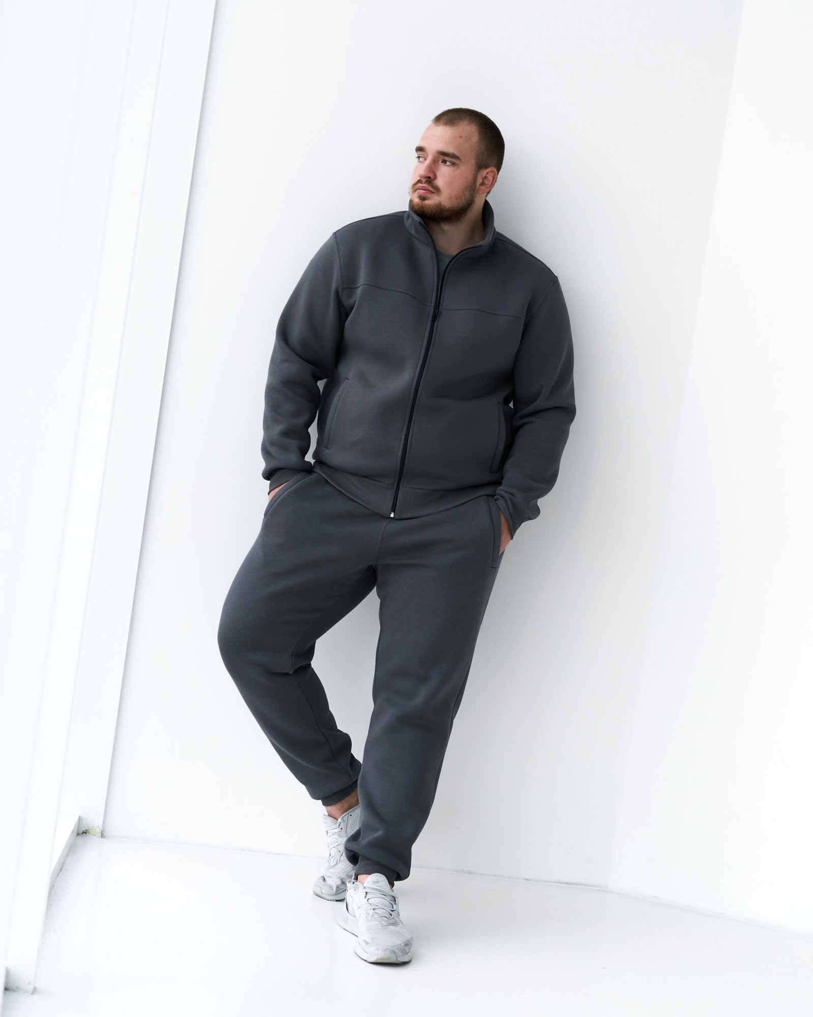 

Спортивный костюм зимний GR8 active wear модель 34w3-графитовый размер, Спортивный костюм зимний GR8 active wear модель 34w3-графитовый размер L