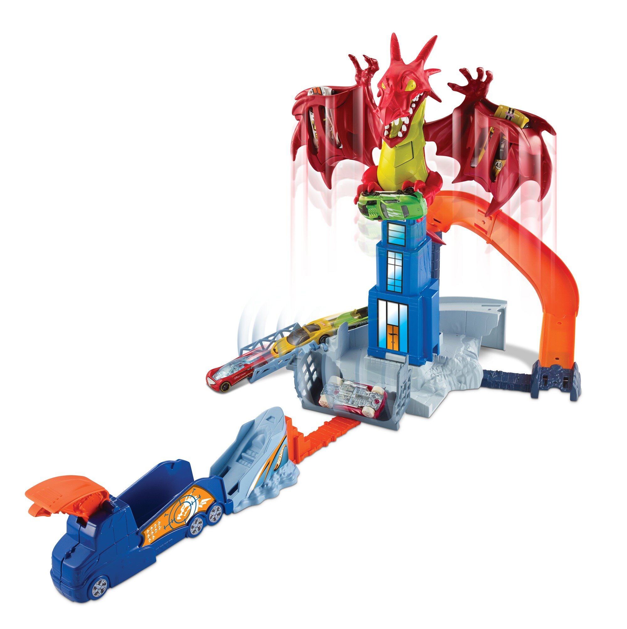 

Автомобільний трек Hot Wheels Атака дракона (DWL04) (887961384154)