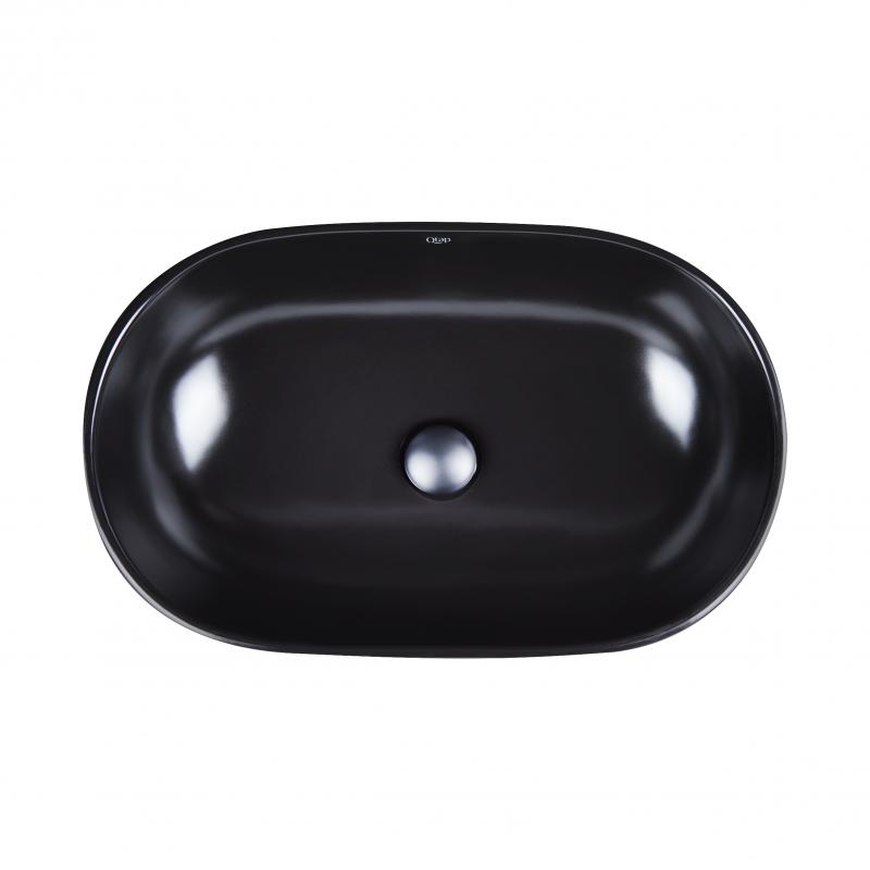 

Раковина подвесная моноблок Qtap Leo MATT BLACK QT1111A028MB SD00045917