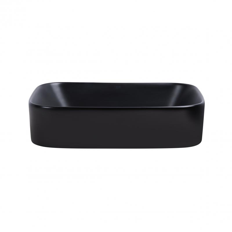 

Раковина подвесная моноблок Qtap Scorpio MATT BLACK QT14112242MBMB SD00046246