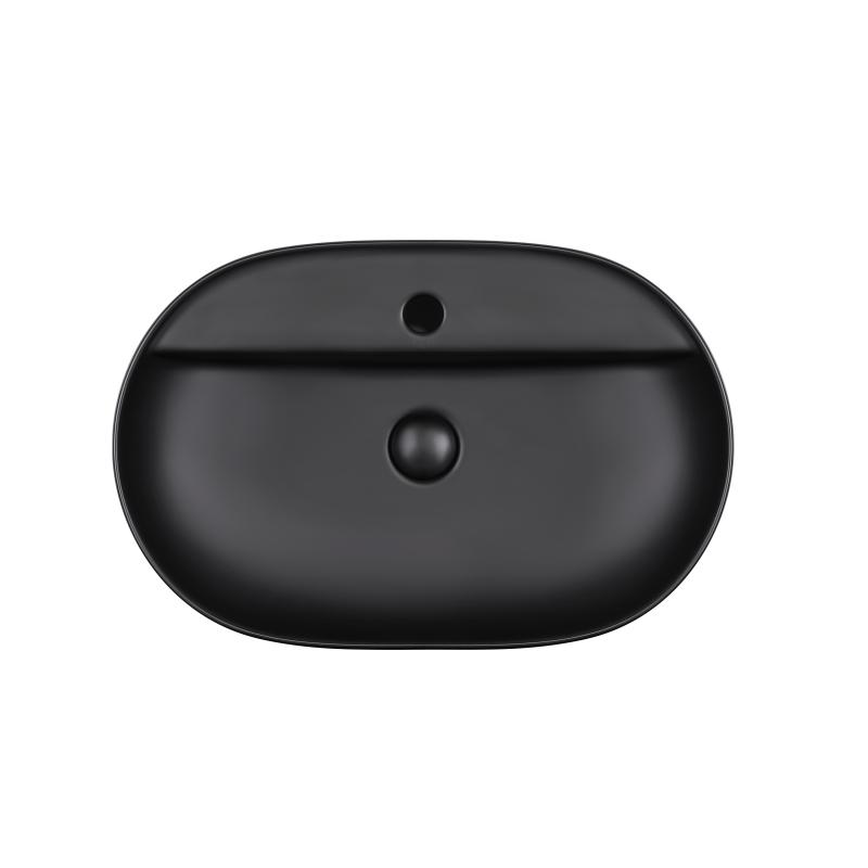 

Раковина подвесная моноблок Qtap Scorpio MATT BLACK QT142203MBMB SD00046267