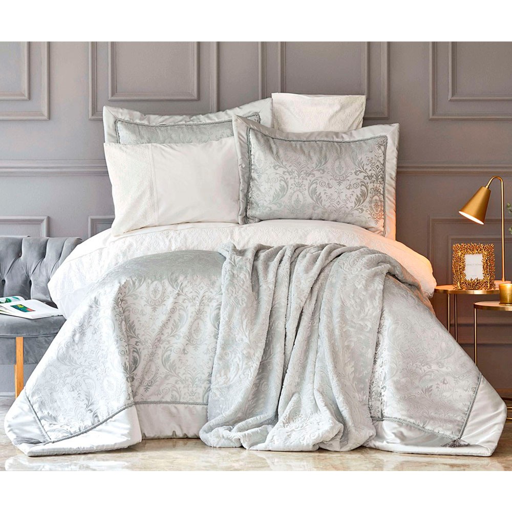 

Набор постельное белье с одеялом Karaca Home Silvio svt-2000022254076