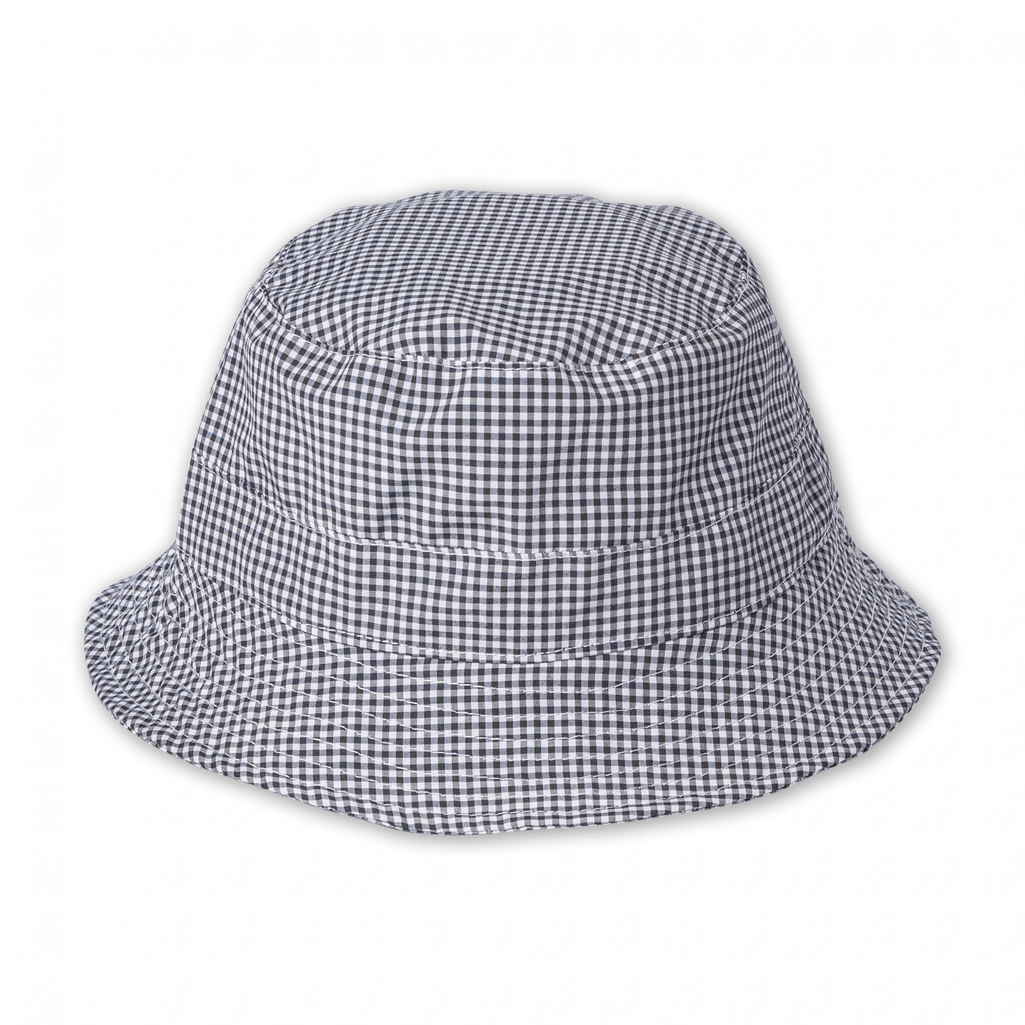 

Панама-шляпа Lider легкий хлопок Лето 56-58 см Клетка Черно-белая