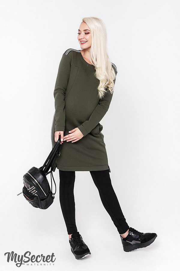 

Платье для беременных и кормящих My Secret Danielle Warm L Зеленый DR-48.171