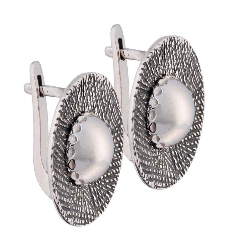 

Серьги из серебра 20147-23, 17.5 размер