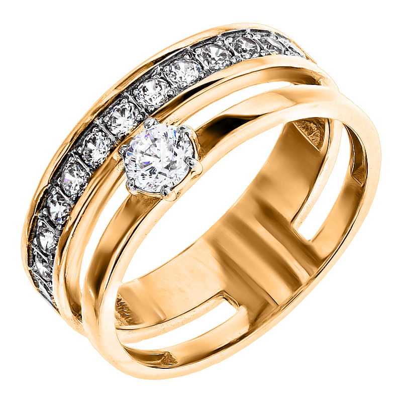 

Кольцо Diamant К3304 21.0