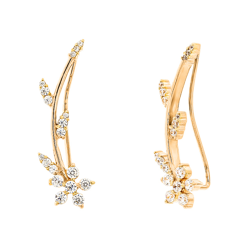 

Серьги-кафы Сережки - кафи Diamant С2578