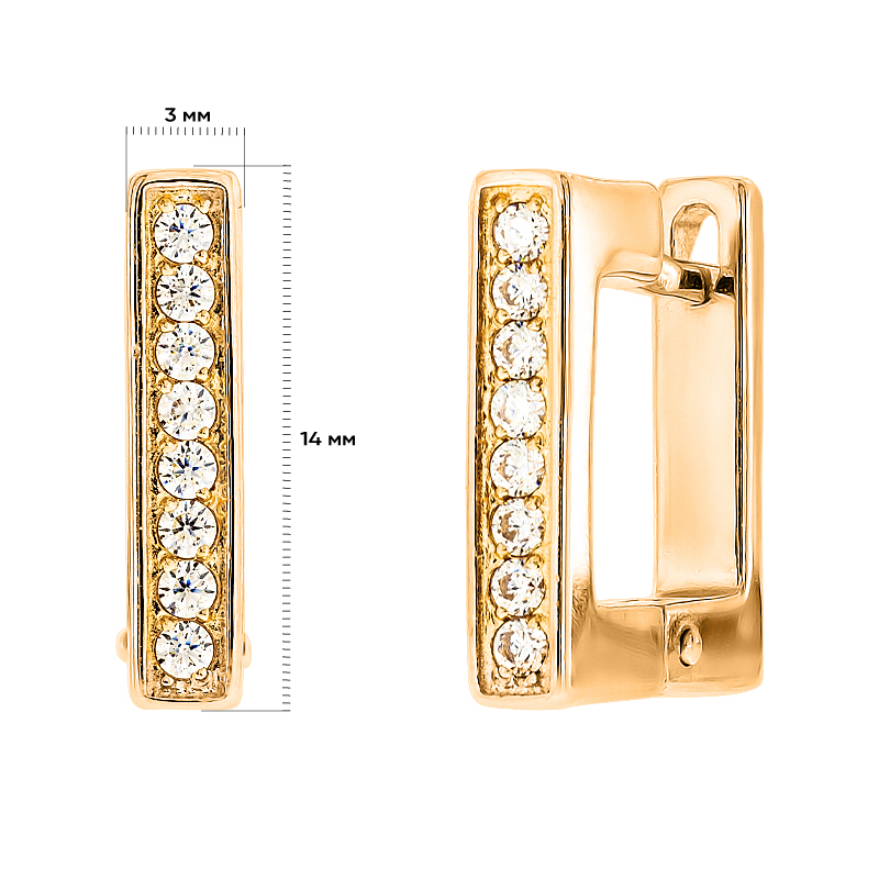 

Серьги Diamant С2536